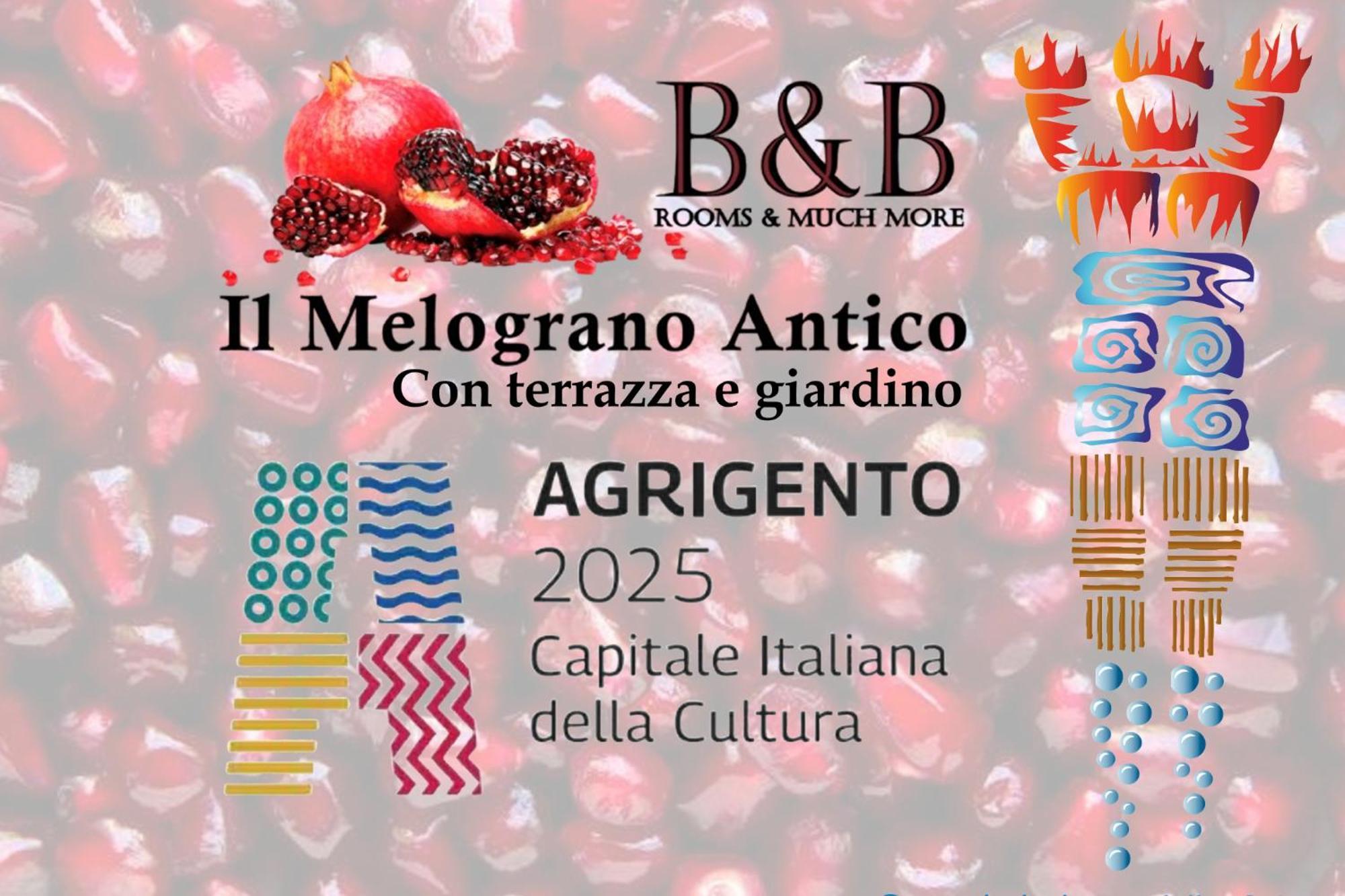 B&B Il Melograno Antico Con Terrazza E Giardino Агридженто Екстериор снимка